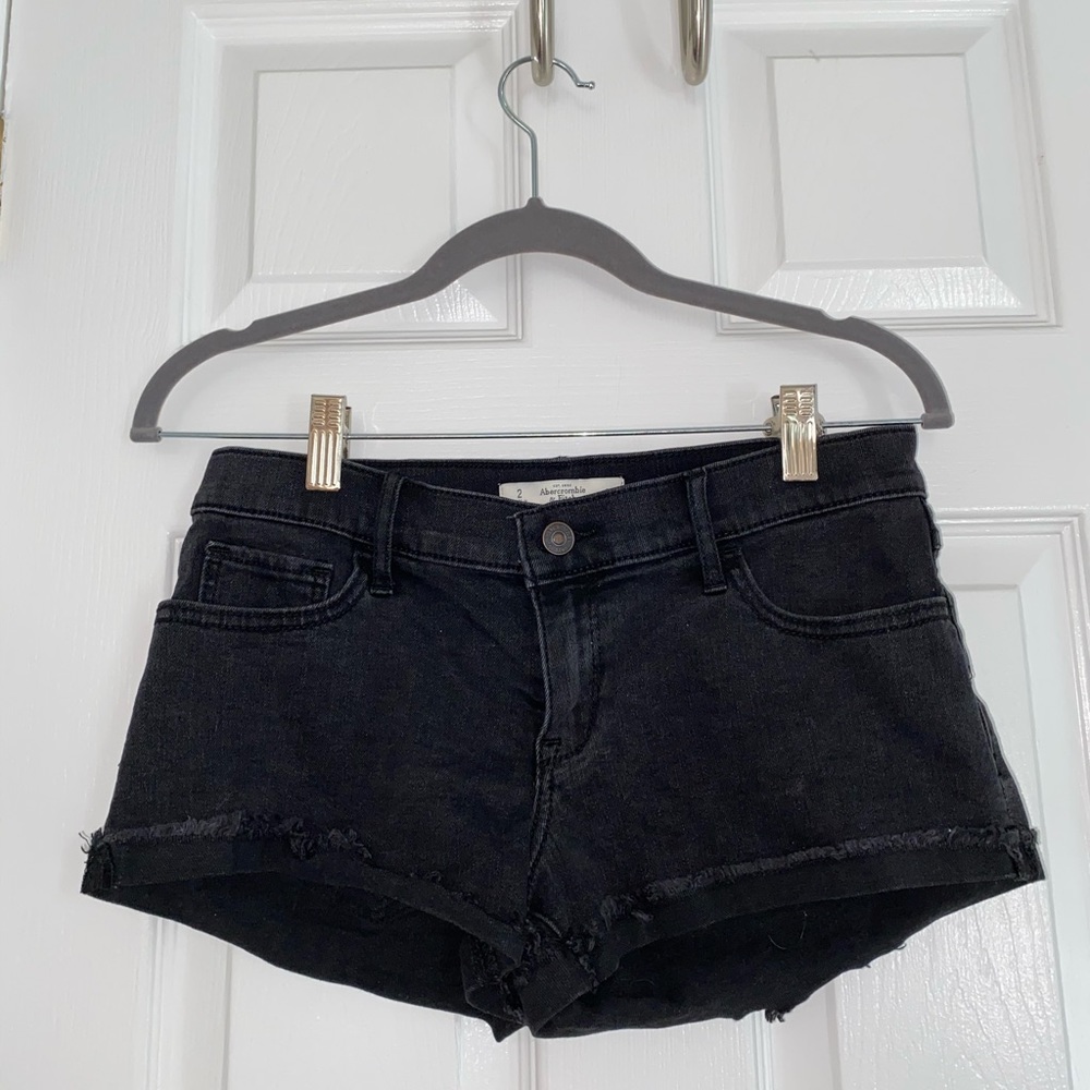 Black A&F Women’s Jean Shorts